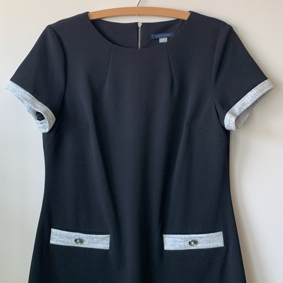 Nearly New Tommy Hilfiger Essential Short-Sleeve Pocket Dress - Picture 3 of 12